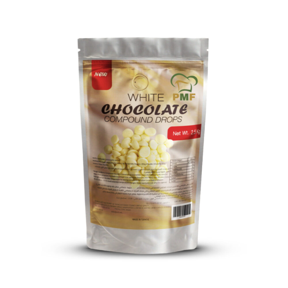 White Chocolate Compound Drops 1 Kg