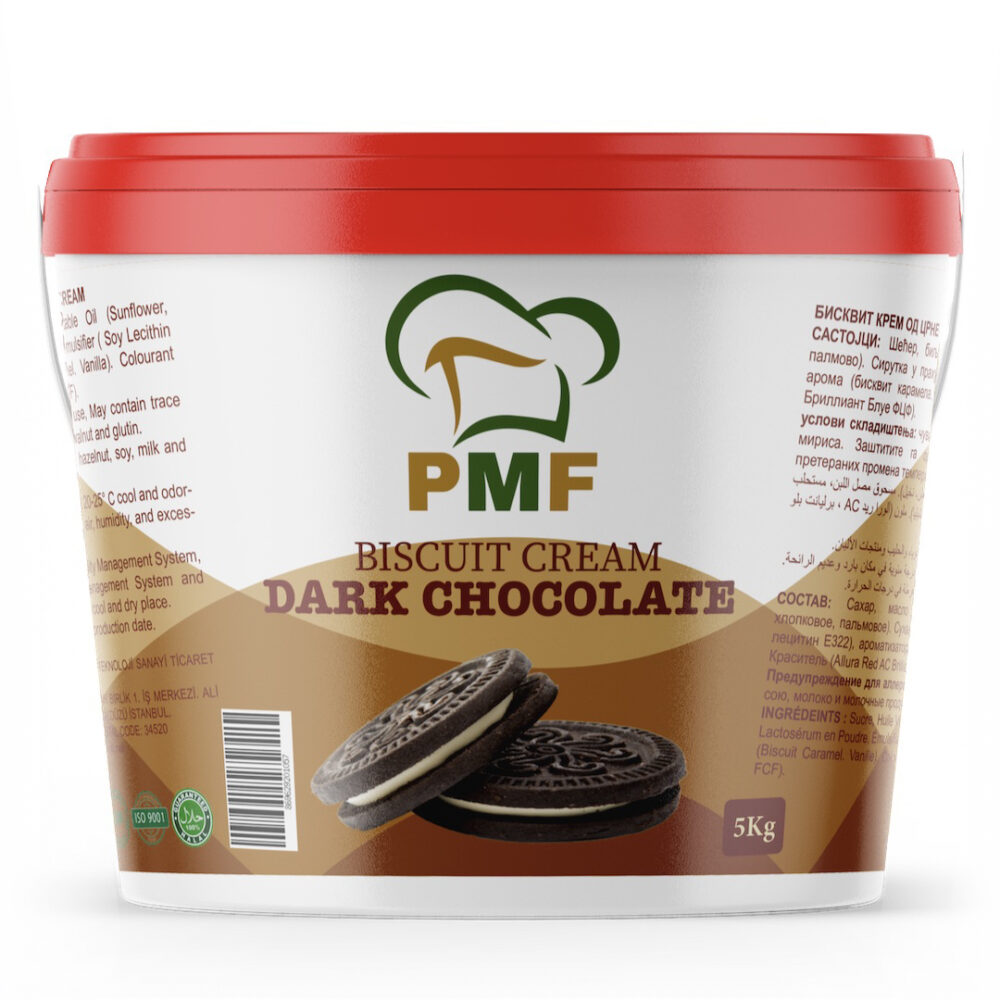 Dark Chocolate Biscuit Cream 5 Kg