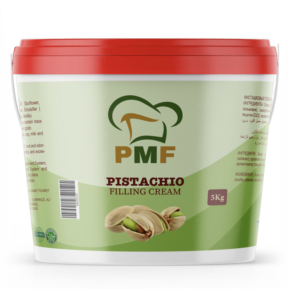 Pistachio Filling Cream 5 Kg Pale